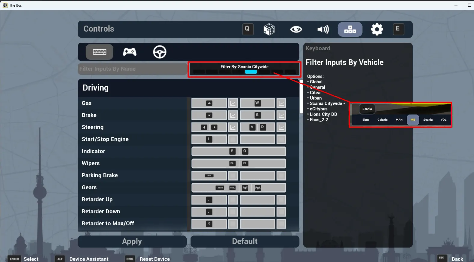 Hotkey Configuration