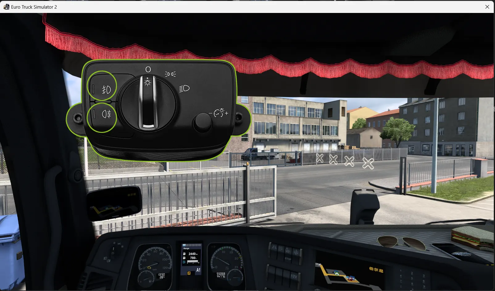 Fog Light Buttons